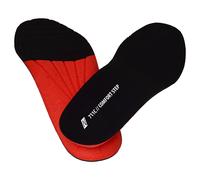 Nitras 711C COMFORT STEP Einlegesohlen schwarz/rot - 45