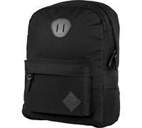Nitro 878051 Urban Classic, Old School Daypack mit gepolstertem Laptopfach, urbaner Streetpack, Alltagsrucksack, Schulrucksack, Schoolbag, TRUE Black, 20 L