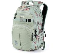 Nitro Chase Rucksack, Schulrucksack mit Organizer, Schoolbag, Daypack mit 17 Zoll Laptopfach, DEAD FLOWER, 35L