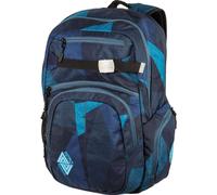Nitro Hero Schulrucksack Fragments Blue 37 L