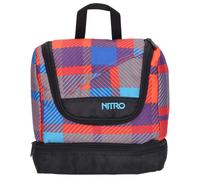 Nitro Kulturbeutel Travelkit plaid/red/blue