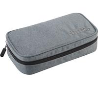 Nitro Pencil Case Xl Inkl. Geo Dreieick & Stundenplan, Federmäppchen, Schlampermäppchen, Faulenzer Box, Federmappe, Stifte Etui, Black Noise, 1161-878043, UNIC