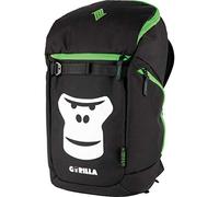 Nitro Nikuro Daypack Alltagsrucksack Schulrucksack Sportrucksack Wasserabweisende Reissverschlüsse Laptopfach, Black, 26 L