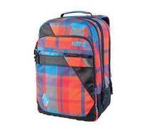 Nitro Lock Snowboardrucksack Plaid Red-Blue 37L