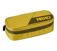 Nitro Pencil Case, Federmäppchen, Schlampermäppchen, Faulenzer Box, Federmappe, Stifte Etui, Golden Mud