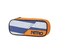 Nitro Pencil Case, Federmäppchen, Schlampermäppchen, Faulenzer Box, Federmappe, Stifte Etui, Heather Stripe