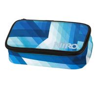 Nitro Federmäppchen PENCIL CASE XL – Geo Ocean, inkl. Geo-Dreieck & Stundenplan, 21×10×6,5 cm