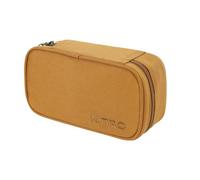 Nitro Pencil Case XL Inkl. Geo Dreieick & Stundenplan, Federmäppchen, Schlampermäppchen, Faulenzer Box, Federmappe, Stifte Etui