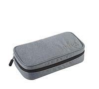 Nitro Federmäppchen Pencil Case XL inkl. Geodreieck & Stundenplan – Black Noise