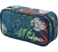 Nitro Pencil Case XL Inkl. Geo Dreieick & Stundenplan, Federmäppchen, Schlampermäppchen, Faulenzer Box, Federmappe, Stifte Etui