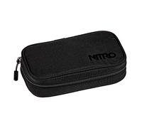 Nitro Pencil Case XL Inkl. Geo Dreieick & Stundenplan, Federmäppchen, Schlampermäppchen, Faulenzer Box, Federmappe, Stifte Etui