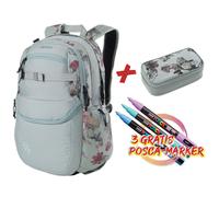 NITRO Future Hero Schulranzen-Set 3-teilig weiss