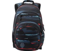 Nitro Stash Rucksack Schulrucksack Schoolbag Daypack Damenrucksack Schultasche schöne Rucksäcke Alltag Fahrradtasche, Acid Dawn, 29L