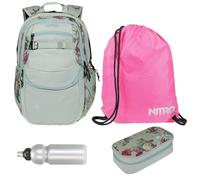 NITRO Schulrucksack 4 Teile Set Future Hero Dead Flower 1983 rtmf