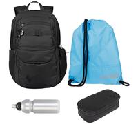 NITRO Schulrucksack 4 Teile Set Future Hero True Black 1957 rtmf