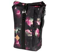 Nitro 878065 Scrambler, Businessrucksack mit Roll-Top und gepolstertem 15“ Wide Laptopfach, Urban Mobility Rucksack, Kurierrucksack, Alltagsrucksack, 28 L +, Black Rose