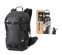 Nitro, SLASH 25 pro SET mit Ripuri 600 ml Flasche & Filter, Snowboardrucksack, Tourenrucksack, 25 L, PHANTOM
