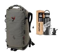 Nitro Splitpack 30L X RIPURI SET Rucksack für Tourengeher Waxed Lizard