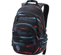 Nitro Stash Rucksack Schulrucksack Schoolbag Daypack Damenrucksack Schultasche schöne Rucksäcke Alltag Fahrradtasche, Acid Dawn, 29L