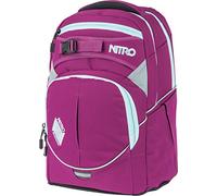Nitro Superhero Schulrucksack, Rucksack, abnehmbarer Hüftgurt, robuste Bodenplatte, Thermotasche, 30 L