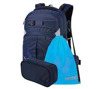 Nitro Superhero, Schulrucksackset, Rucksack, Backpack, abnehmbarer Hüftgurt, robuste Bodenplatte, Thermotasche, Laptopfach, Turnbeutel & Pencil Case XL, Night Sky