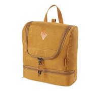 Travel Kit stylische Reisewaschtasche mit extra Bodenfach Kulturbeutel zum Aufhängen Kosmetiktasche mit vielen Staufächern für Reisen und Campen Toiletry Bag, 25x24x11 cm