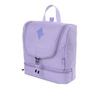 Travel Kit stylische Reisewaschtasche mit extra Bodenfach Kulturbeutel zum Aufhängen Kosmetiktasche mit vielen Staufächern für Reisen und Campen Toiletry Bag, 25x24x11 cm