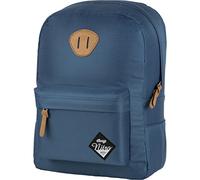 Nitro Urban Classic, Old School Daypack mit gepolstertem Laptopfach, urbaner Streetpack, Alltagsrucksack, Schulrucksack, Schoolbag, Blue Steel, 20 L