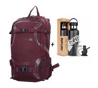 NITRO X Ripuri Rucksack Set 2 tlg. rot