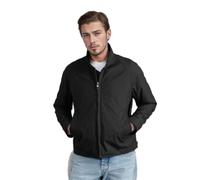 NITRY Jacke Herren Casual Sport Einfarbig Langarm Jacke Herren Jugend Mode Trend Übergangsjacke Herren Komfortabel Warm Outdoorjacke Herren F-Black S