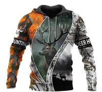 NITRY Sweatshirt Herren Jugend Persönlichkeit Trend Hoodies 3D Digitales Drucken LangärmeligesSweatshirt Casual Mode Sport Kapuzenpullover AA-01 L