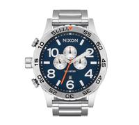 Nixon Armbanduhr 51-30 Chrono in der Farbe Silver/Midnight, Edelstahl, Gehäusedurchmesser 51mm, A1389-5210-00