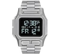 Nixon Herren Uhr 'Regulus SS' schwarz / silber, Größe One Size, 4424667 Schwarz / Silber One Size