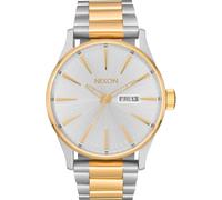 Nixon Armbanduhr Sentry SS Silver/Gold 42MM