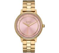 Nixon Damen Analog Quarz Uhr mit Edelstahl Armband A0992360-00