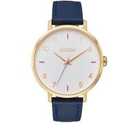 Nixon Damen Analog Quarz Uhr mit Leder Armband A1091151-00