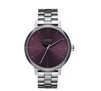 Nixon Damen-Armbanduhr Kensington Plum Analog Quarz Edelstahl A0992157-00