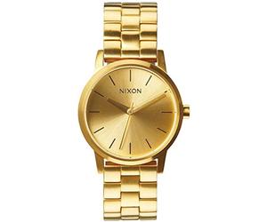 Nixon Damen-Armbanduhr The Small Kensington Analog Quarz Edelstahl A361502-00