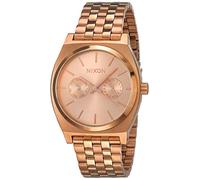 Nixon Damen-Armbanduhr Time Teller Deluxe Analog Quarz Edelstahl beschichtet A922897-00