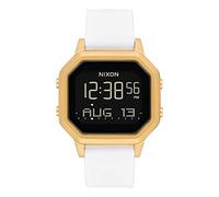 Nixon Damen Digital Smart Watch Armbanduhr mit Silikon Armband A1211-508-00