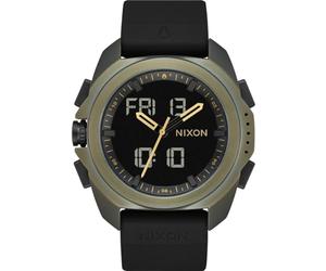 Nixon Herren Analog-Digital Japanisches Miyota Uhr mit Silikon Armband A12671089-00