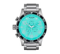 Nixon Herren Analog Quarz Uhr mit Edelstahl Armband A083-2084-00