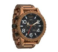 Nixon Herren Analog Quarz Uhr mit Edelstahl Armband A083-5145-00