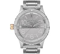 Nixon Herren Analog Quarz Uhr mit Edelstahl Armband A172SW 2445-00