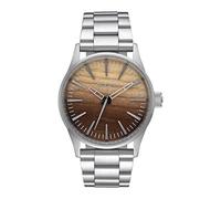 Nixon Herren Analog Quarz Uhr mit Edelstahl Armband A4502457-00