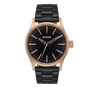 Nixon Herren Analog Quarz Uhr mit Edelstahl Armband A4502481-00