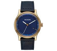 Nixon Herren Analog Quarz Uhr mit Leder Armband A1161-933-00