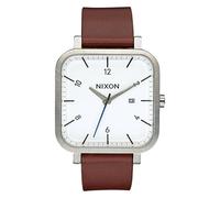 Nixon Herren Analog Quarz Uhr mit Leder Armband A939-2168-00
