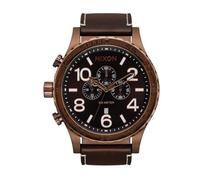 Nixon Herren Analog Uhr mit Edelstahl Armband A1392-5240-00