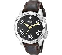 Nixon Herren-Armbanduhr Ranger Analog Quarz Leder A508019-00